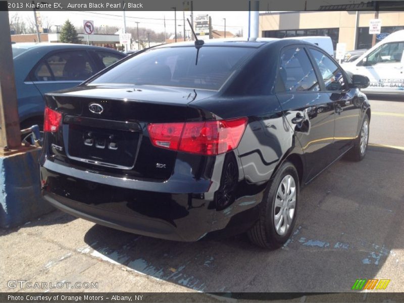 Aurora Black Pearl / Black 2013 Kia Forte EX
