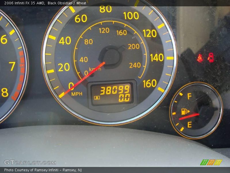 Black Obsidian / Wheat 2006 Infiniti FX 35 AWD