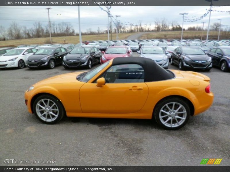  2009 MX-5 Miata Grand Touring Roadster Competition Yellow