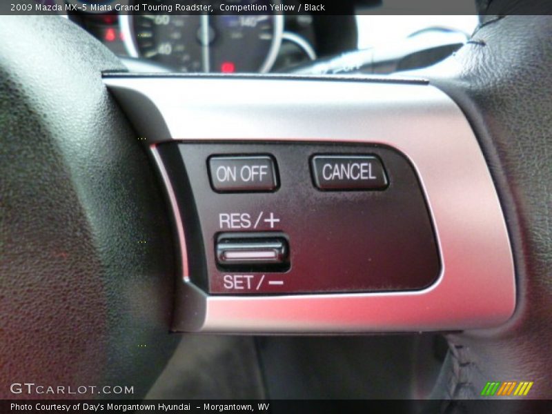 Controls of 2009 MX-5 Miata Grand Touring Roadster