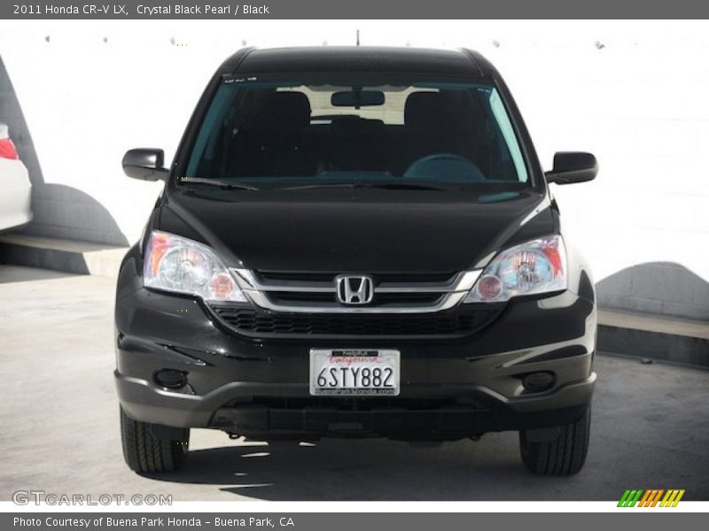 Crystal Black Pearl / Black 2011 Honda CR-V LX