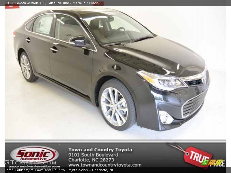 Attitude Black Metallic / Black 2014 Toyota Avalon XLE