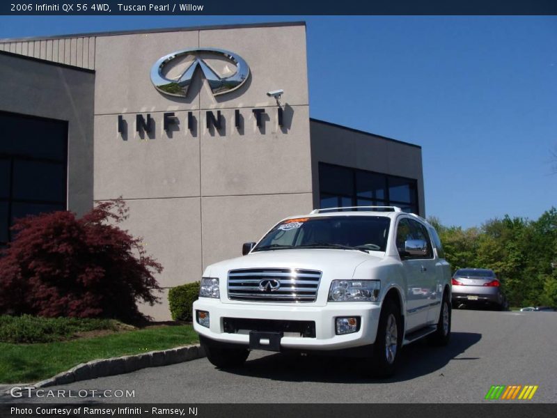 Tuscan Pearl / Willow 2006 Infiniti QX 56 4WD