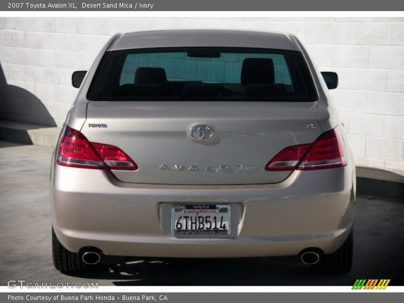 Desert Sand Mica / Ivory 2007 Toyota Avalon XL