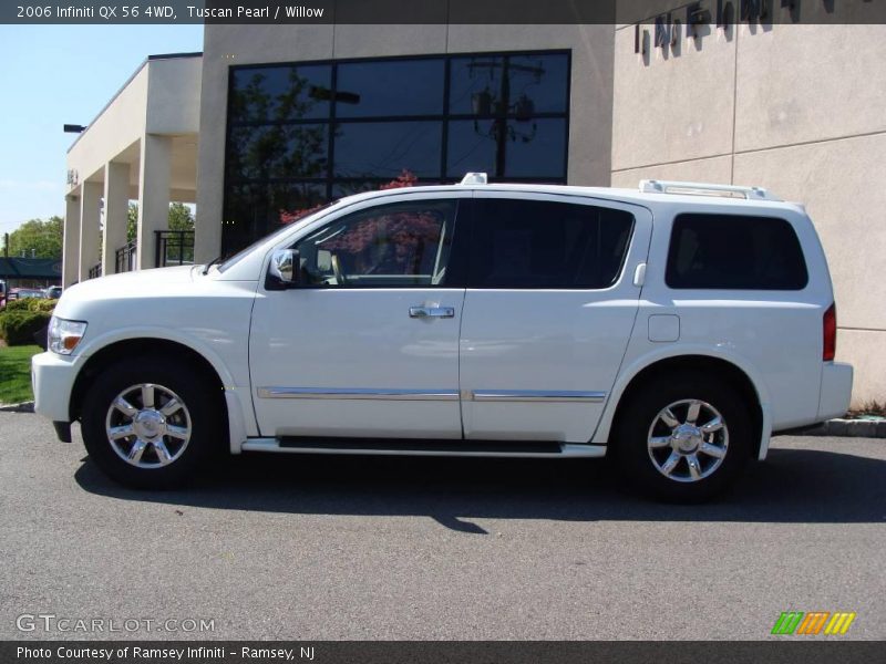 Tuscan Pearl / Willow 2006 Infiniti QX 56 4WD