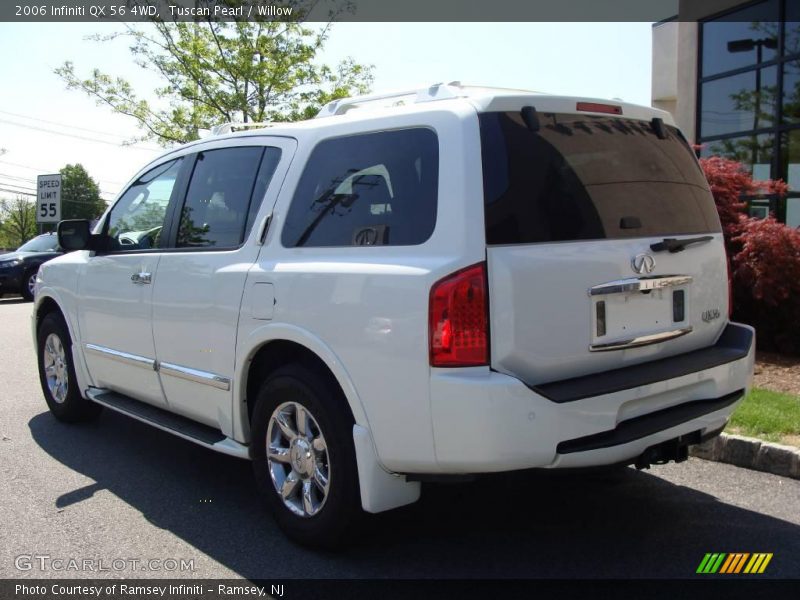 Tuscan Pearl / Willow 2006 Infiniti QX 56 4WD