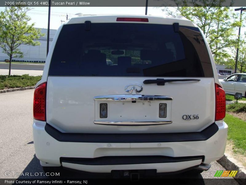 Tuscan Pearl / Willow 2006 Infiniti QX 56 4WD
