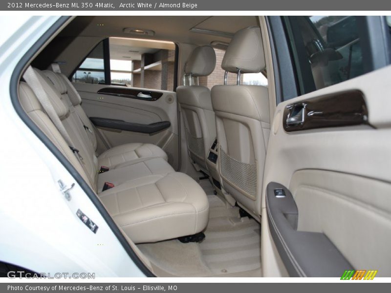 Arctic White / Almond Beige 2012 Mercedes-Benz ML 350 4Matic