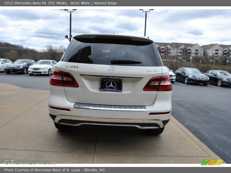 Arctic White / Almond Beige 2012 Mercedes-Benz ML 350 4Matic