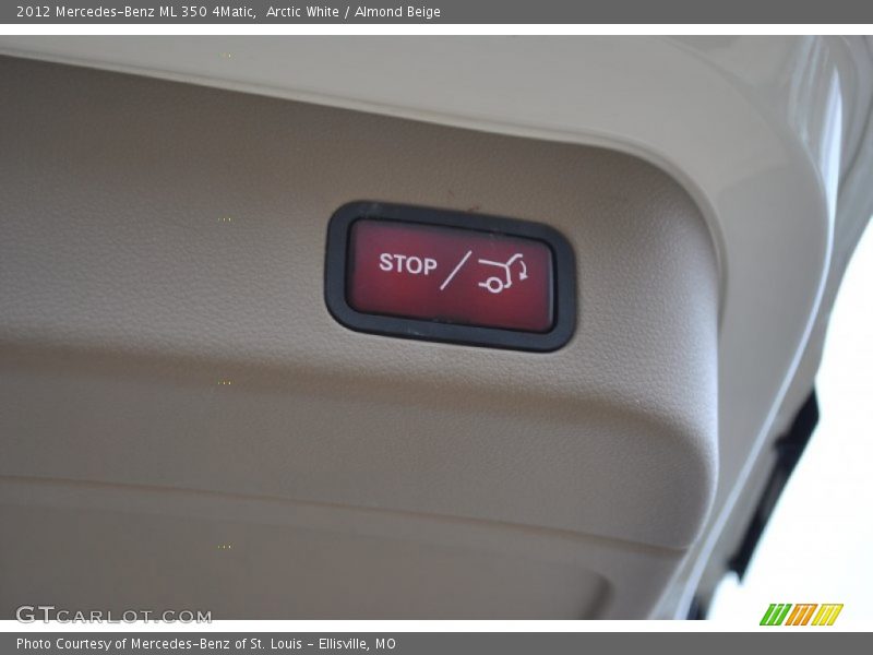 Arctic White / Almond Beige 2012 Mercedes-Benz ML 350 4Matic