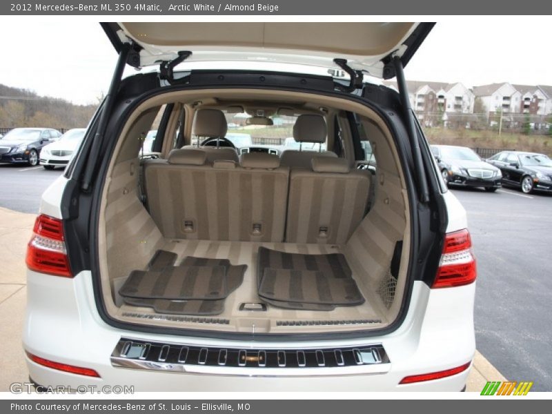 Arctic White / Almond Beige 2012 Mercedes-Benz ML 350 4Matic