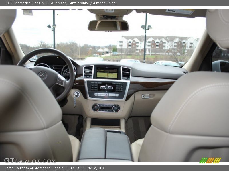 Arctic White / Almond Beige 2012 Mercedes-Benz ML 350 4Matic