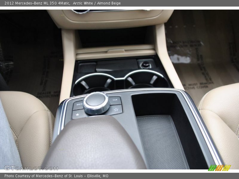 Arctic White / Almond Beige 2012 Mercedes-Benz ML 350 4Matic