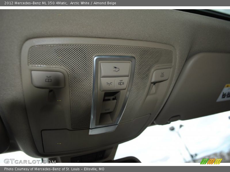Arctic White / Almond Beige 2012 Mercedes-Benz ML 350 4Matic