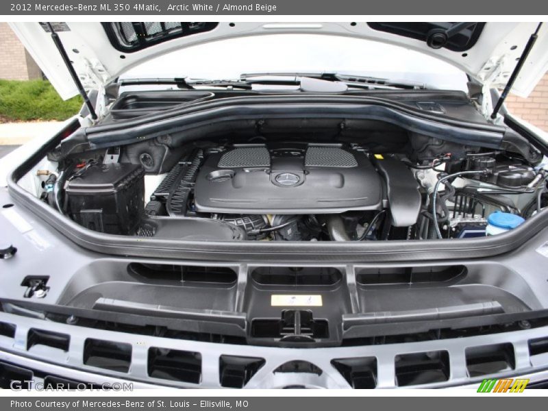 Arctic White / Almond Beige 2012 Mercedes-Benz ML 350 4Matic