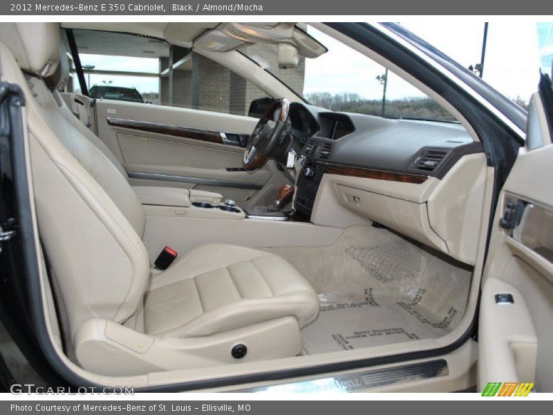 Black / Almond/Mocha 2012 Mercedes-Benz E 350 Cabriolet