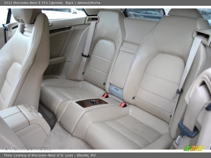 Black / Almond/Mocha 2012 Mercedes-Benz E 350 Cabriolet