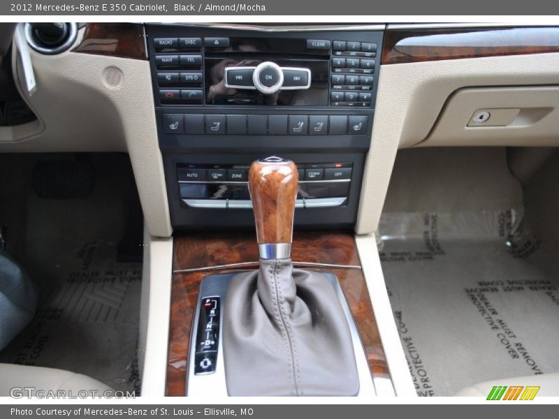 Black / Almond/Mocha 2012 Mercedes-Benz E 350 Cabriolet