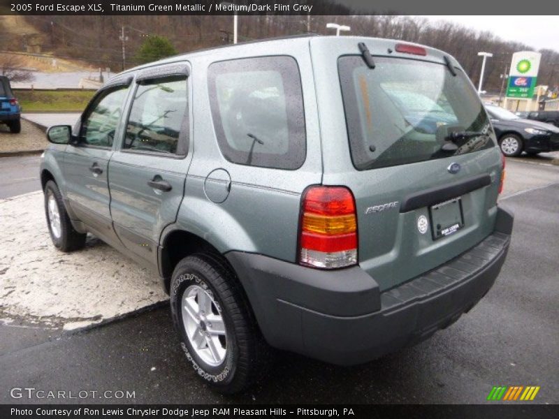 Titanium Green Metallic / Medium/Dark Flint Grey 2005 Ford Escape XLS