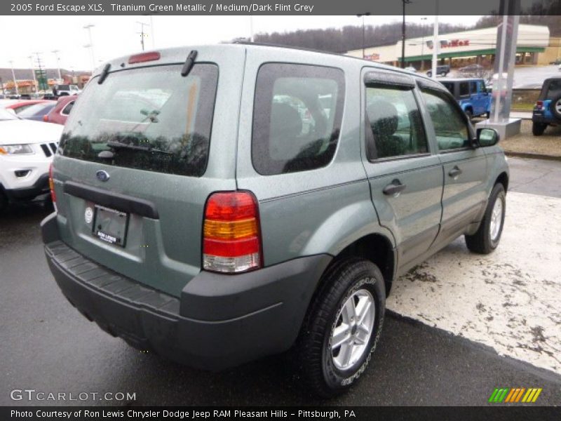 Titanium Green Metallic / Medium/Dark Flint Grey 2005 Ford Escape XLS