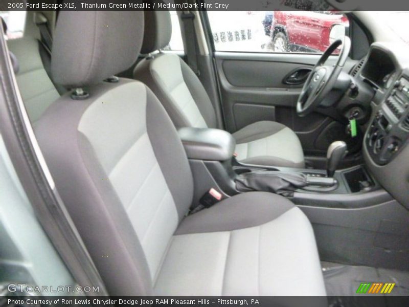 Titanium Green Metallic / Medium/Dark Flint Grey 2005 Ford Escape XLS
