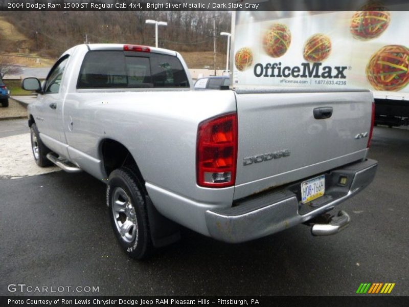 Bright Silver Metallic / Dark Slate Gray 2004 Dodge Ram 1500 ST Regular Cab 4x4