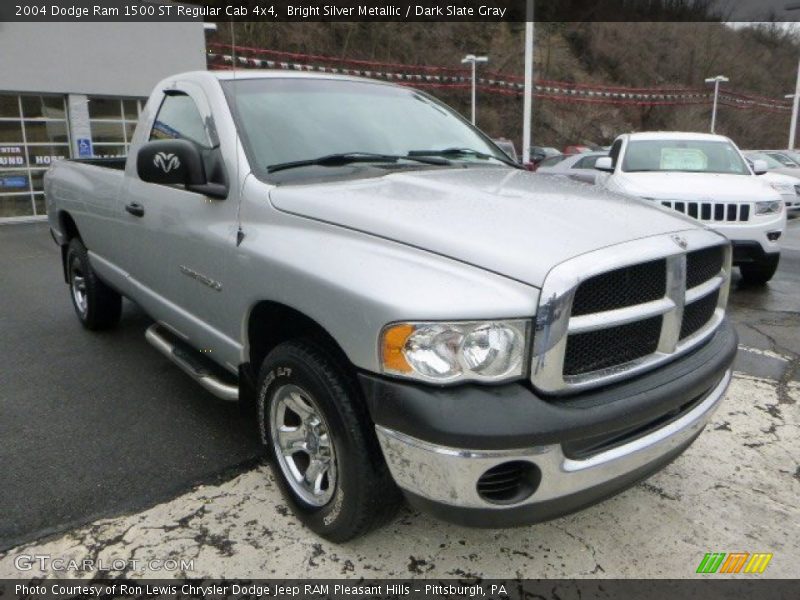 Bright Silver Metallic / Dark Slate Gray 2004 Dodge Ram 1500 ST Regular Cab 4x4