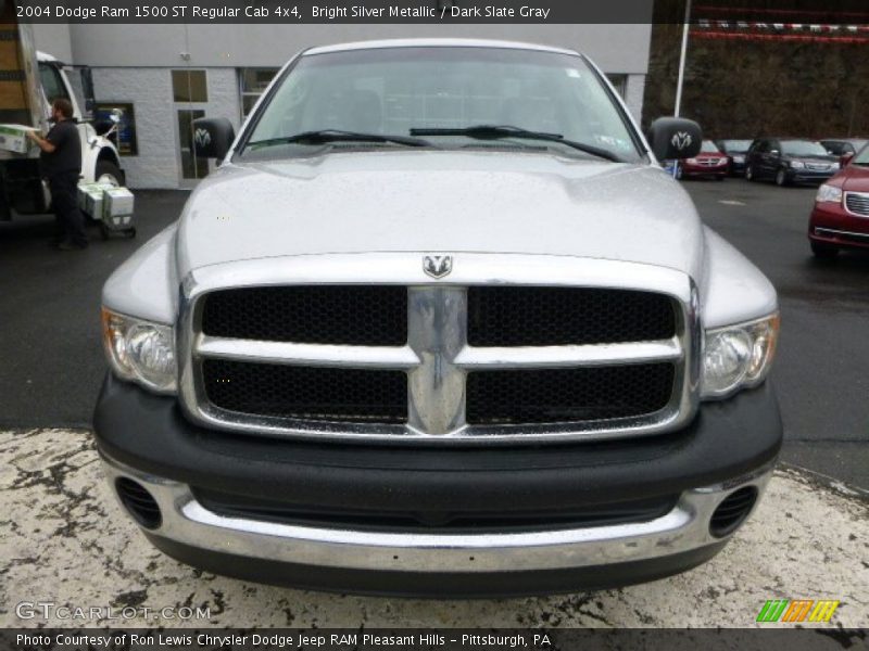 Bright Silver Metallic / Dark Slate Gray 2004 Dodge Ram 1500 ST Regular Cab 4x4