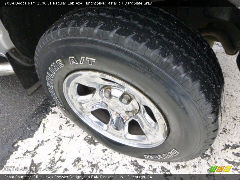 Bright Silver Metallic / Dark Slate Gray 2004 Dodge Ram 1500 ST Regular Cab 4x4
