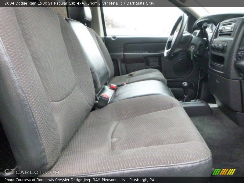 Bright Silver Metallic / Dark Slate Gray 2004 Dodge Ram 1500 ST Regular Cab 4x4