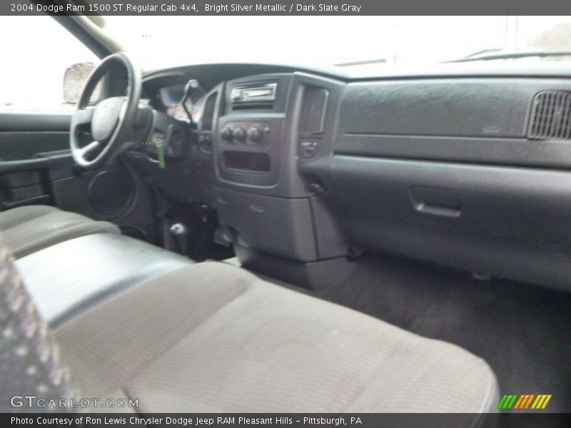 Bright Silver Metallic / Dark Slate Gray 2004 Dodge Ram 1500 ST Regular Cab 4x4