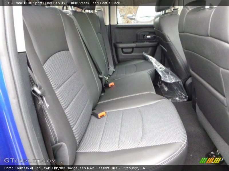Blue Streak Pearl Coat / Black 2014 Ram 1500 Sport Quad Cab 4x4