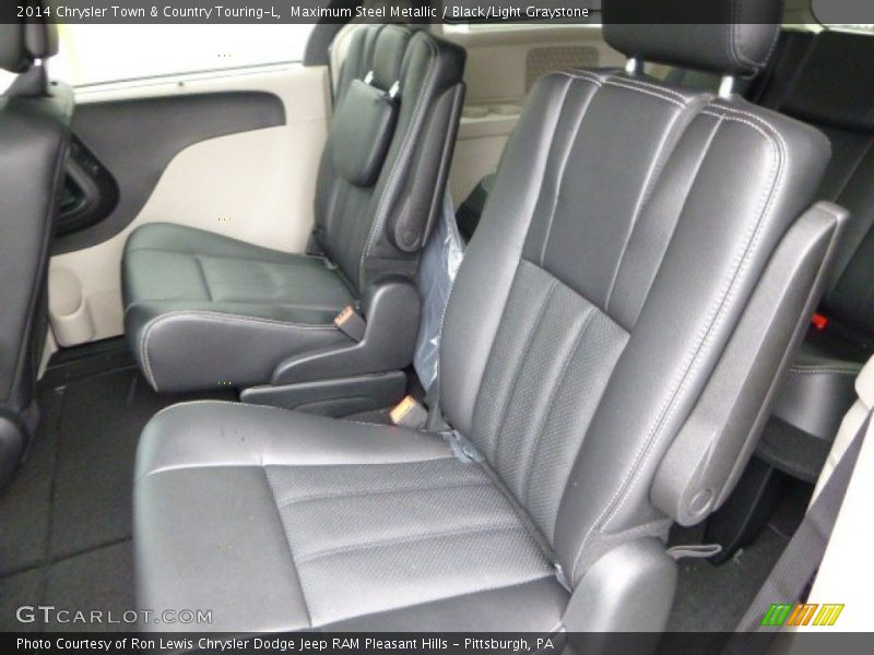 Maximum Steel Metallic / Black/Light Graystone 2014 Chrysler Town & Country Touring-L