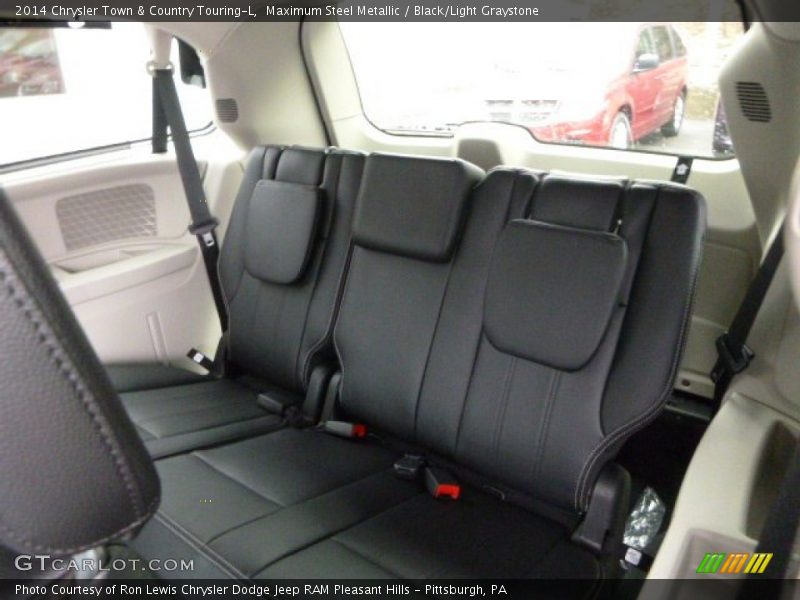 Maximum Steel Metallic / Black/Light Graystone 2014 Chrysler Town & Country Touring-L