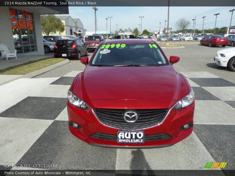 Soul Red Mica / Black 2014 Mazda MAZDA6 Touring