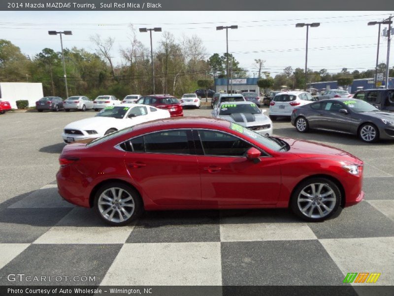 Soul Red Mica / Black 2014 Mazda MAZDA6 Touring