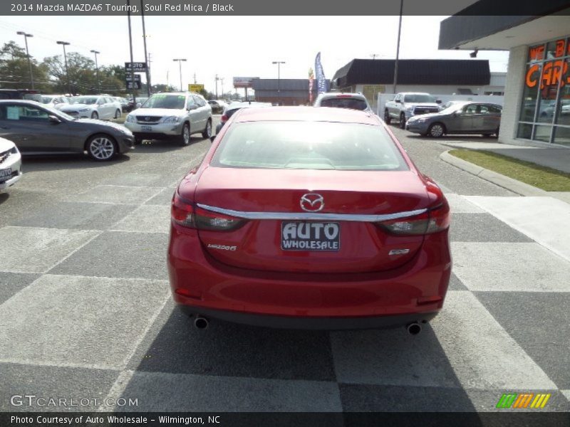 Soul Red Mica / Black 2014 Mazda MAZDA6 Touring