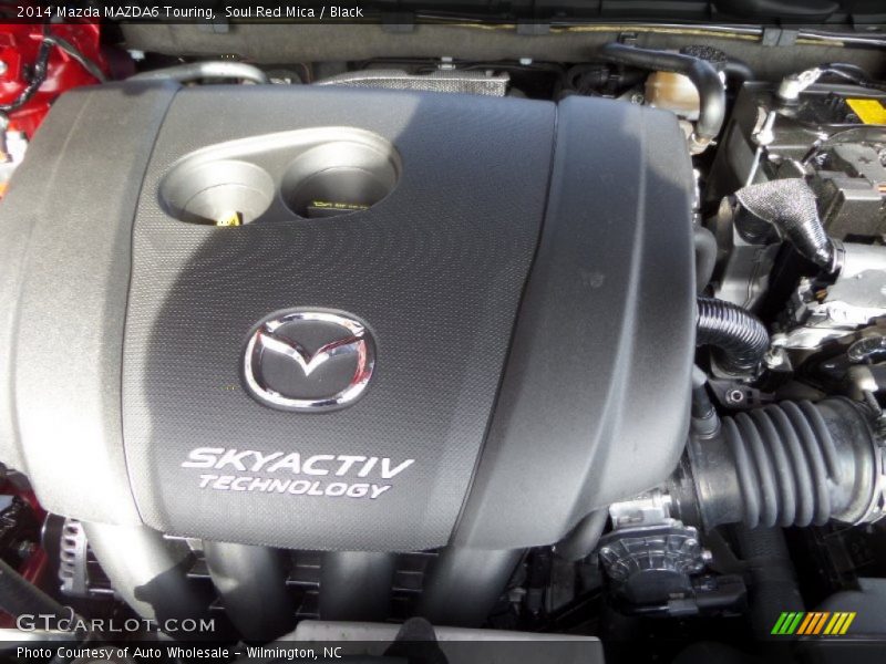 Soul Red Mica / Black 2014 Mazda MAZDA6 Touring