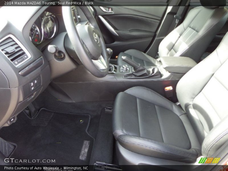 Soul Red Mica / Black 2014 Mazda MAZDA6 Touring