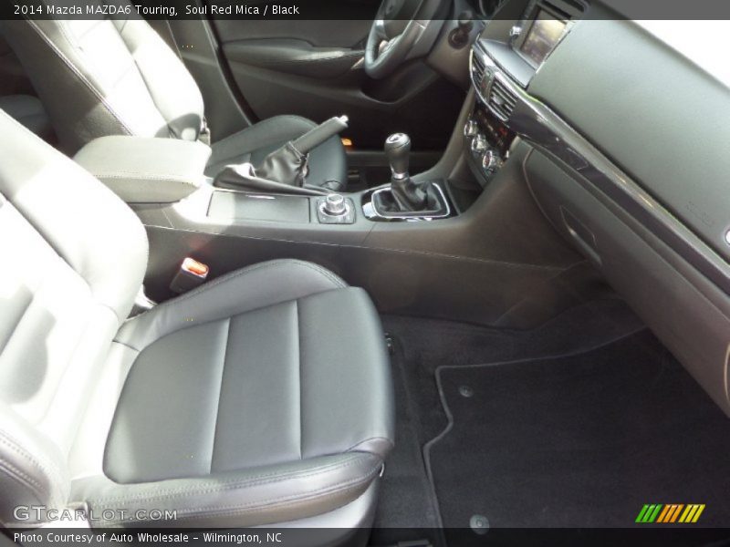 Soul Red Mica / Black 2014 Mazda MAZDA6 Touring