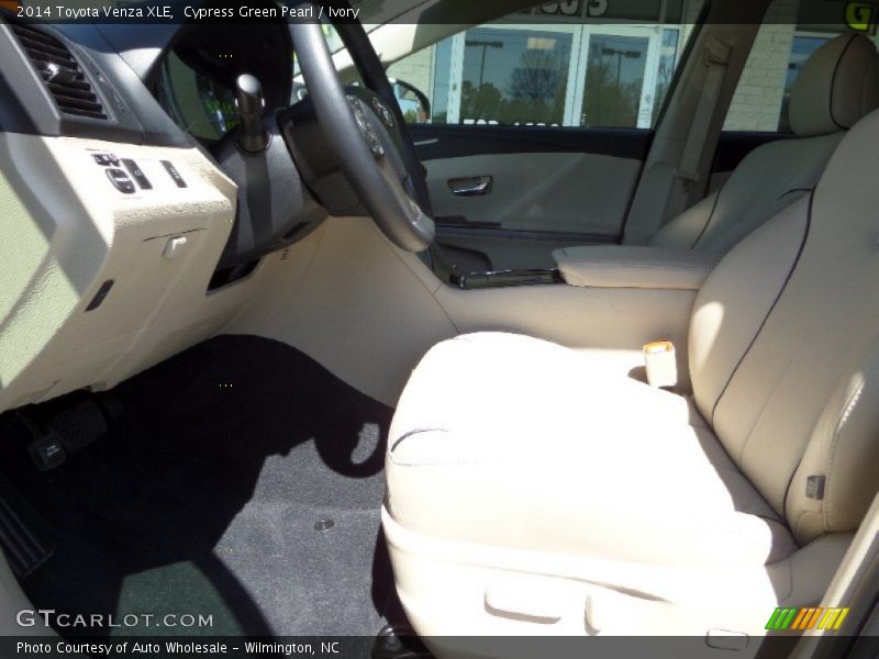 Cypress Green Pearl / Ivory 2014 Toyota Venza XLE