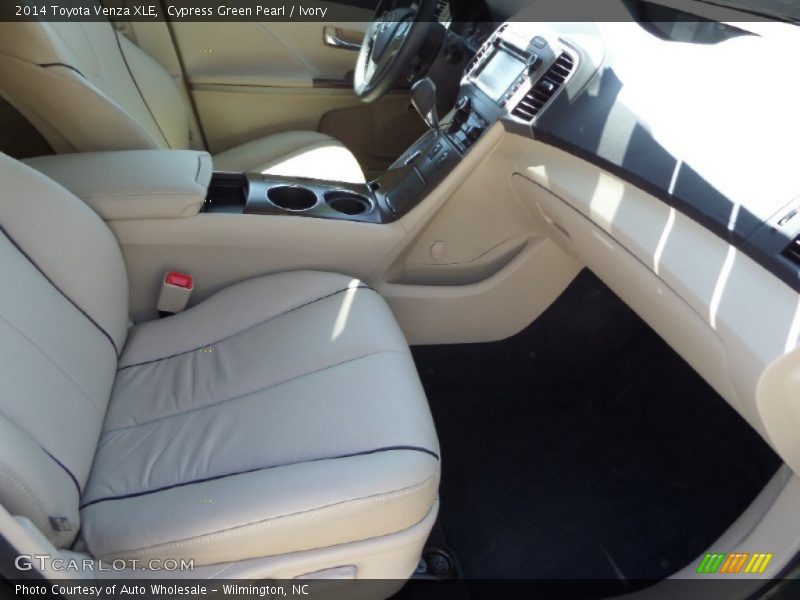 Cypress Green Pearl / Ivory 2014 Toyota Venza XLE