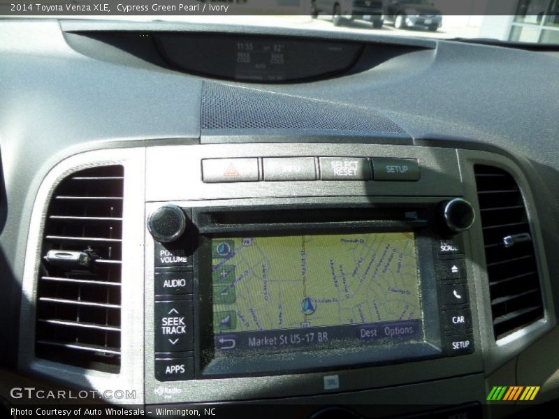 Cypress Green Pearl / Ivory 2014 Toyota Venza XLE