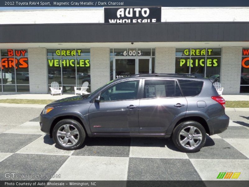 Magnetic Gray Metallic / Dark Charcoal 2012 Toyota RAV4 Sport