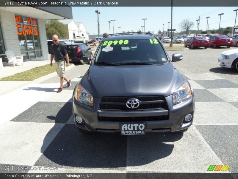 Magnetic Gray Metallic / Dark Charcoal 2012 Toyota RAV4 Sport
