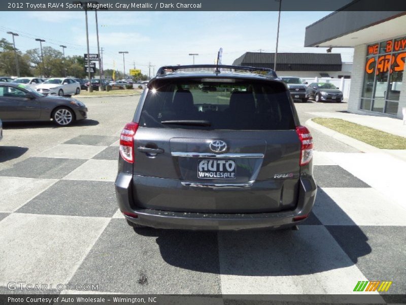 Magnetic Gray Metallic / Dark Charcoal 2012 Toyota RAV4 Sport