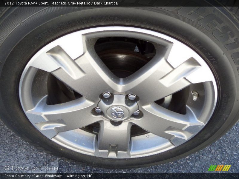Magnetic Gray Metallic / Dark Charcoal 2012 Toyota RAV4 Sport