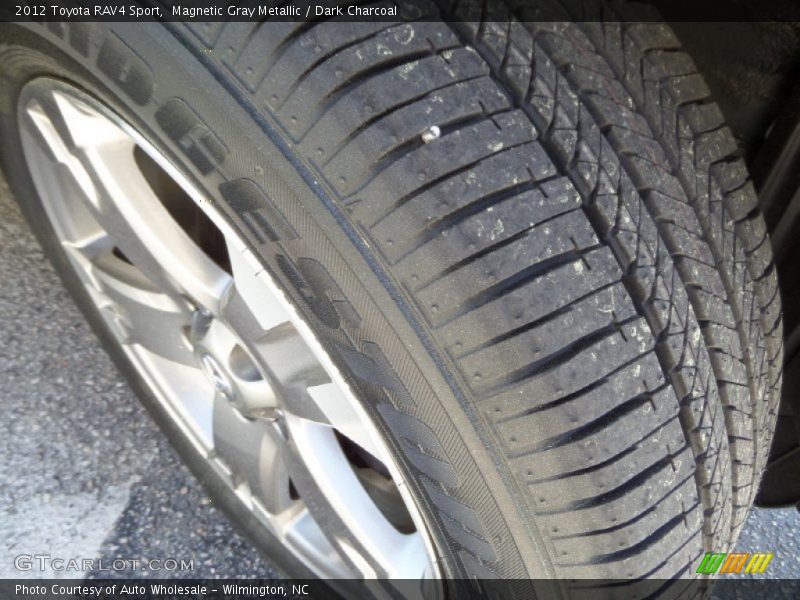 Magnetic Gray Metallic / Dark Charcoal 2012 Toyota RAV4 Sport