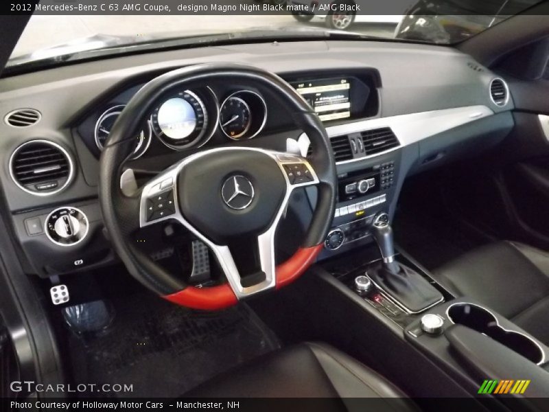 Dashboard of 2012 C 63 AMG Coupe