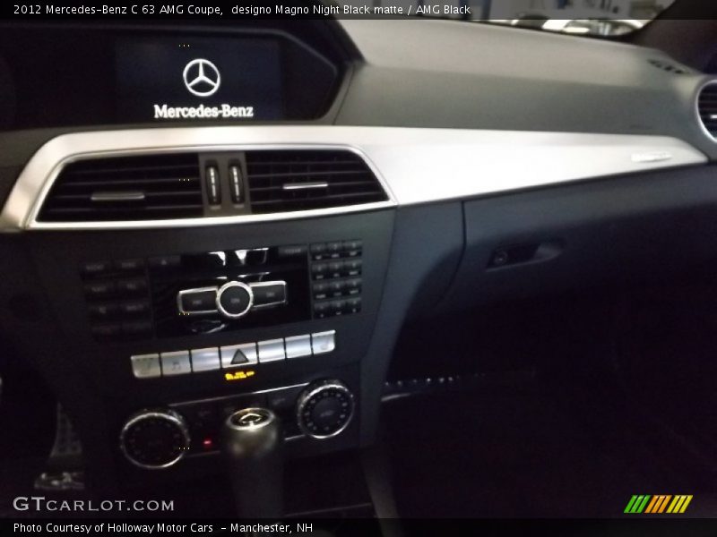 designo Magno Night Black matte / AMG Black 2012 Mercedes-Benz C 63 AMG Coupe